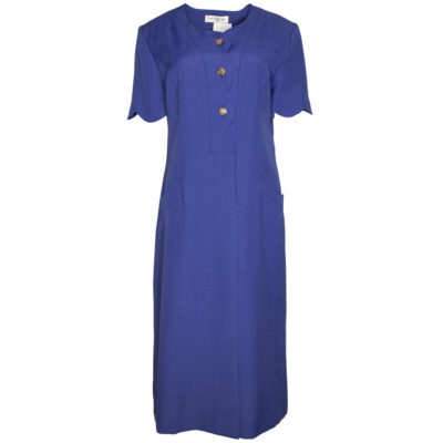 Weinberg, sininen power dress 90-luvulta - 42(44)