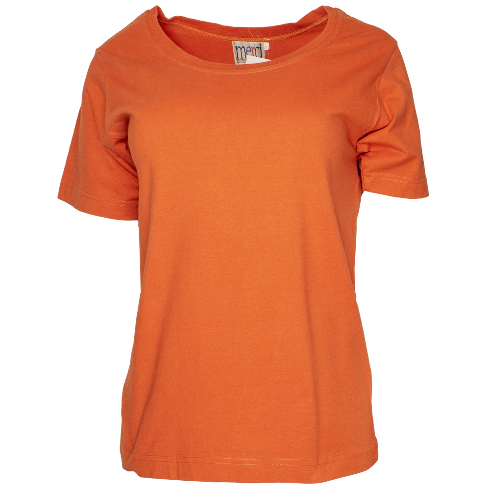Merci, oranssi T-paita 90-luvulta – M/L