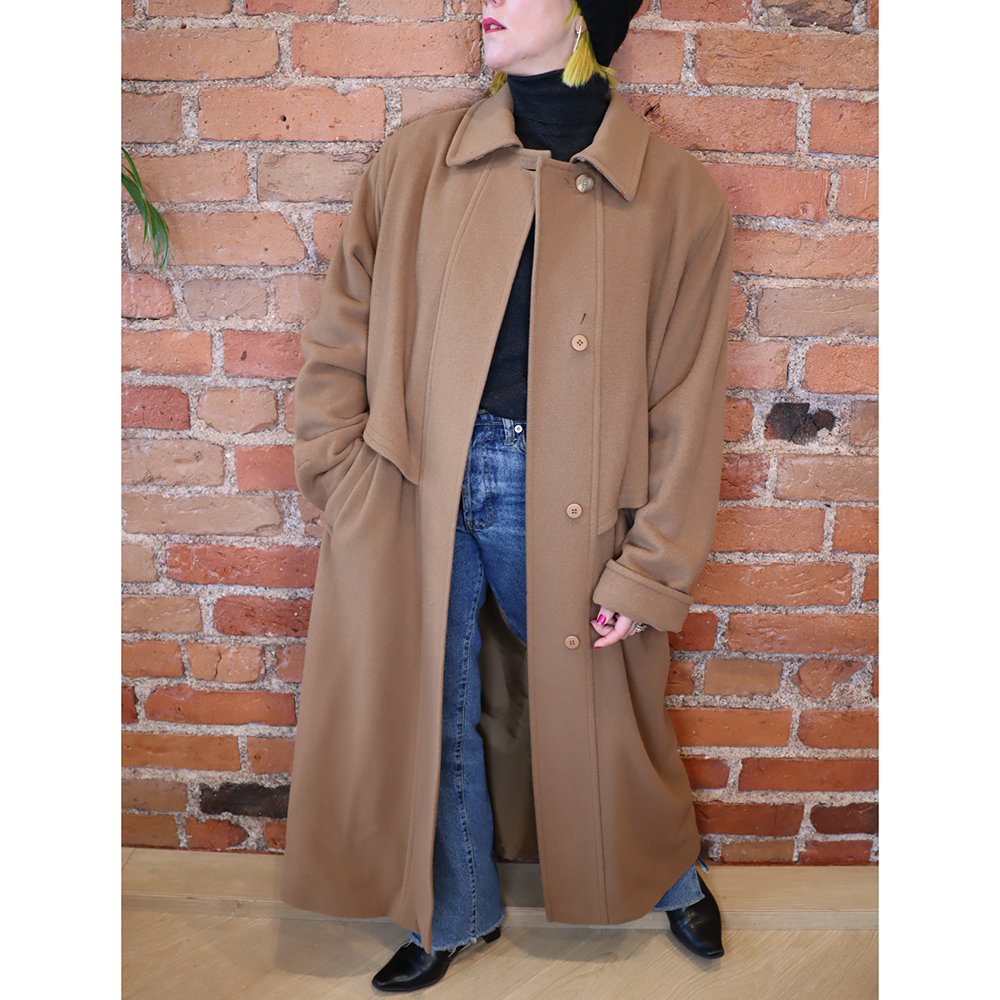 beige villakangastakki