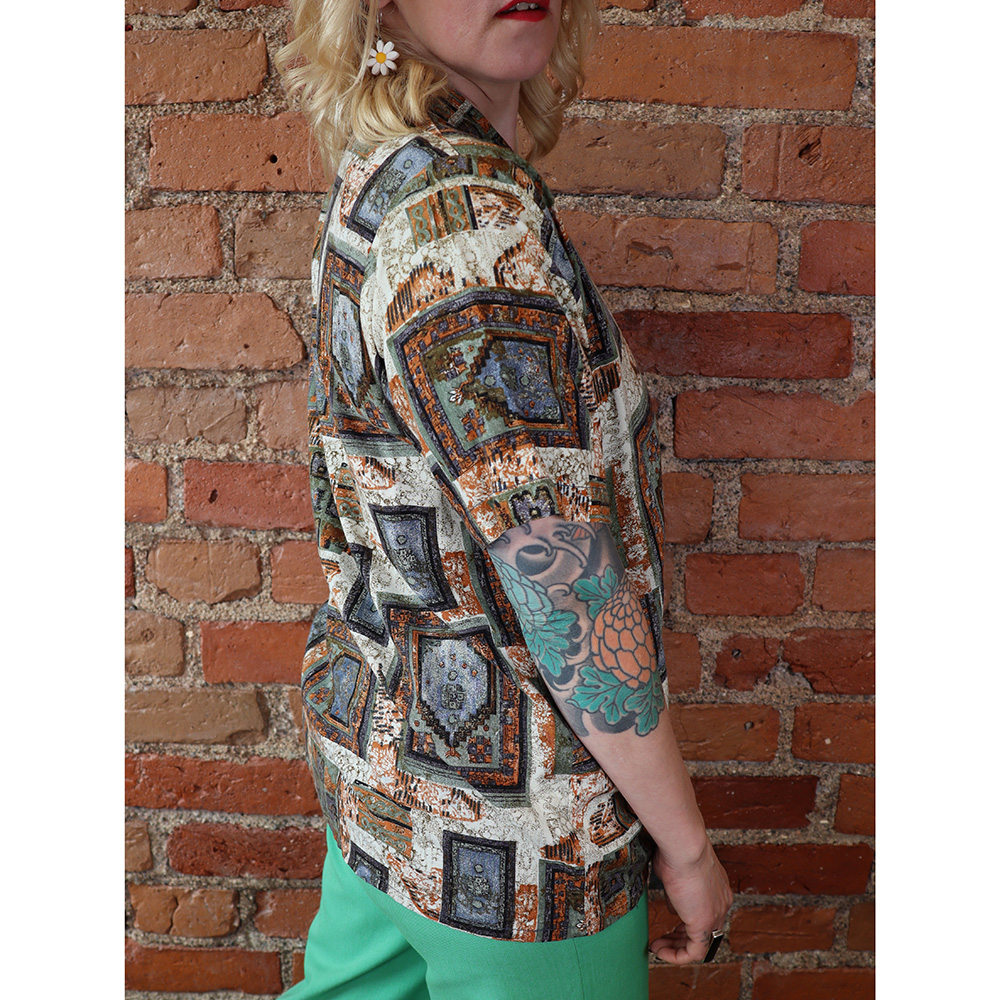 lyhythihainen viskoosipaita