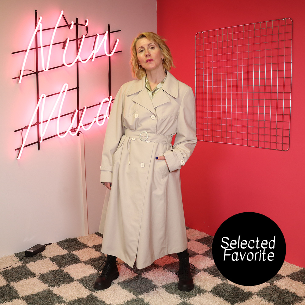 vintage popliinitakki