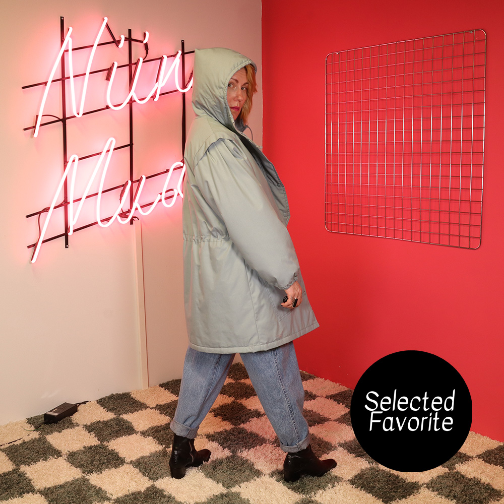 merensininen toppatakki