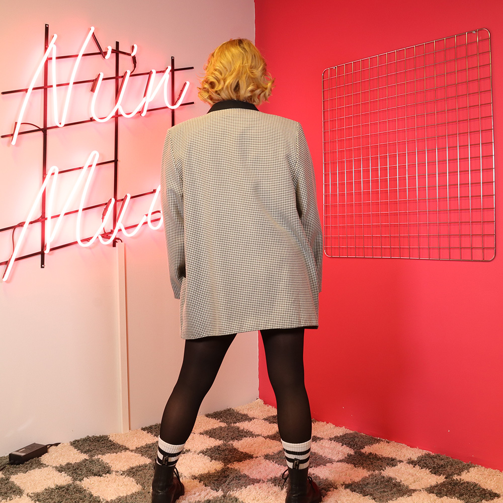 vintage ruutubleiseri